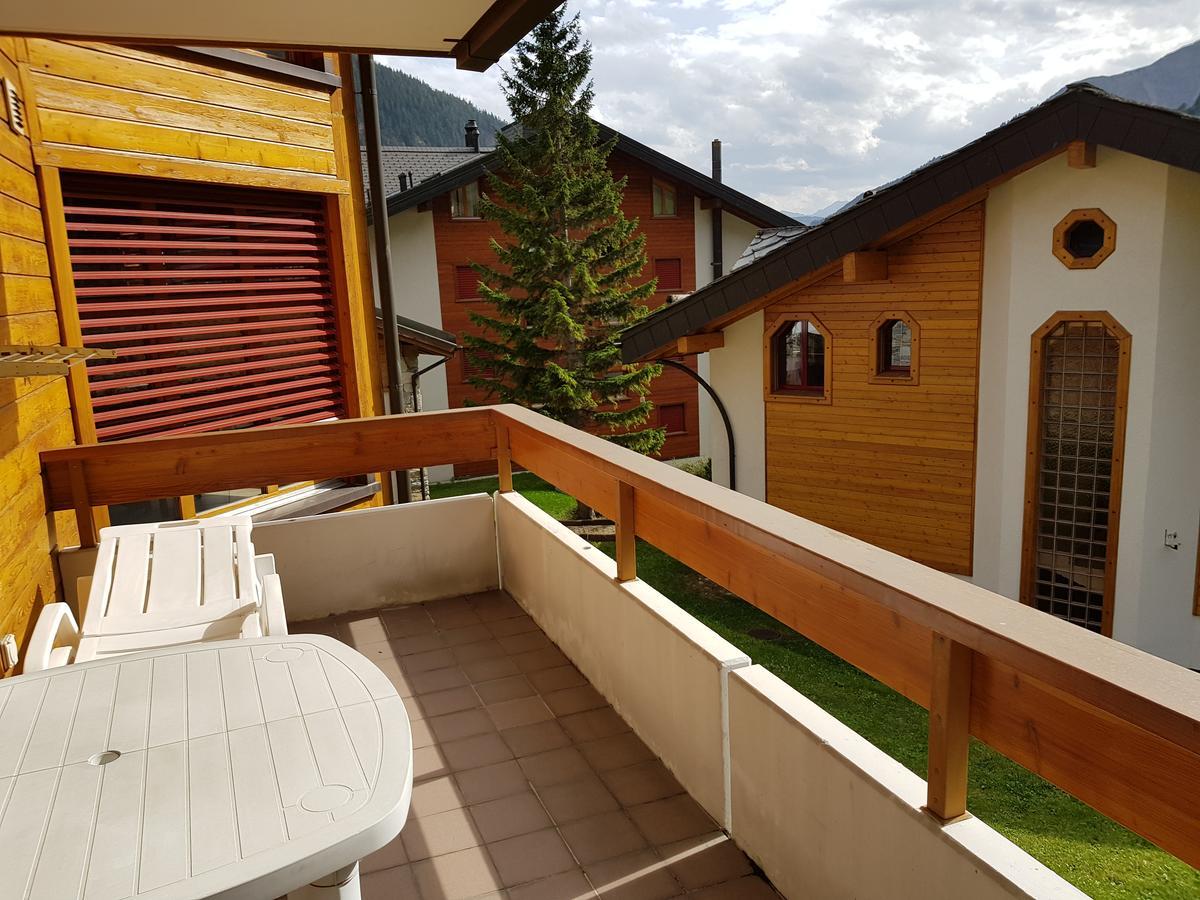 Apartamento Baergecho Leukerbad Exterior foto